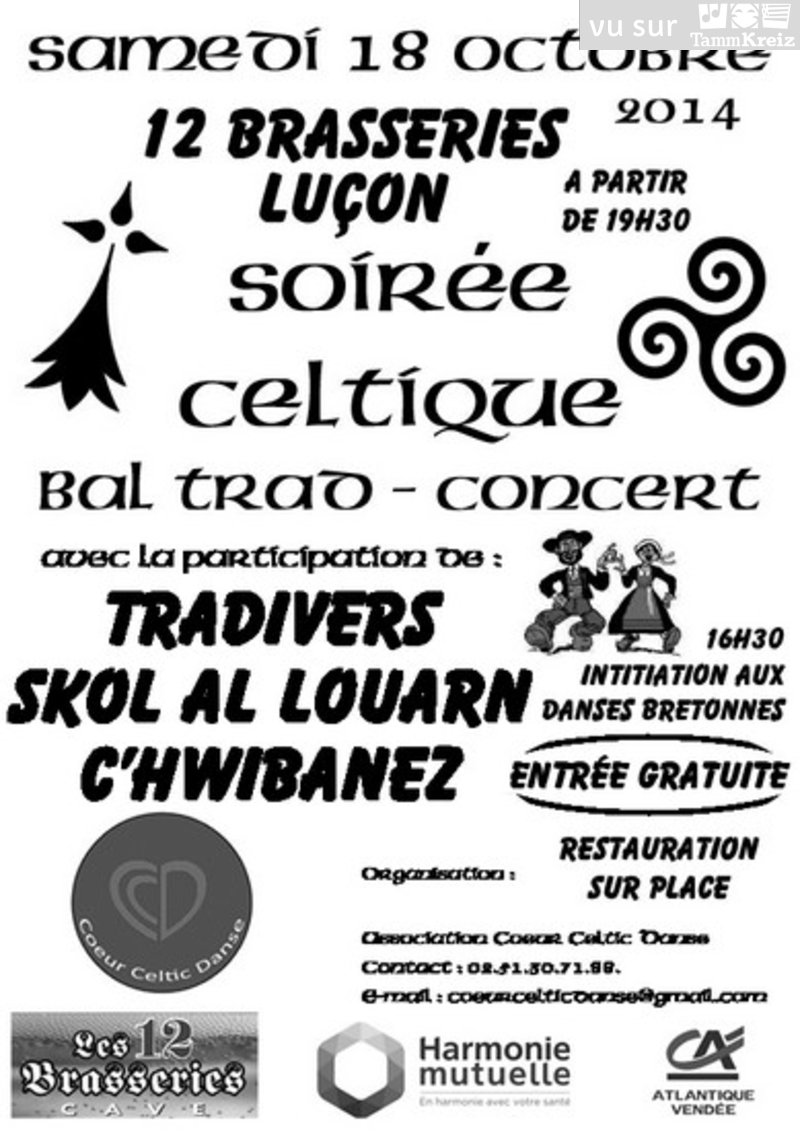 Fest-Noz/Bal folk à Luçon