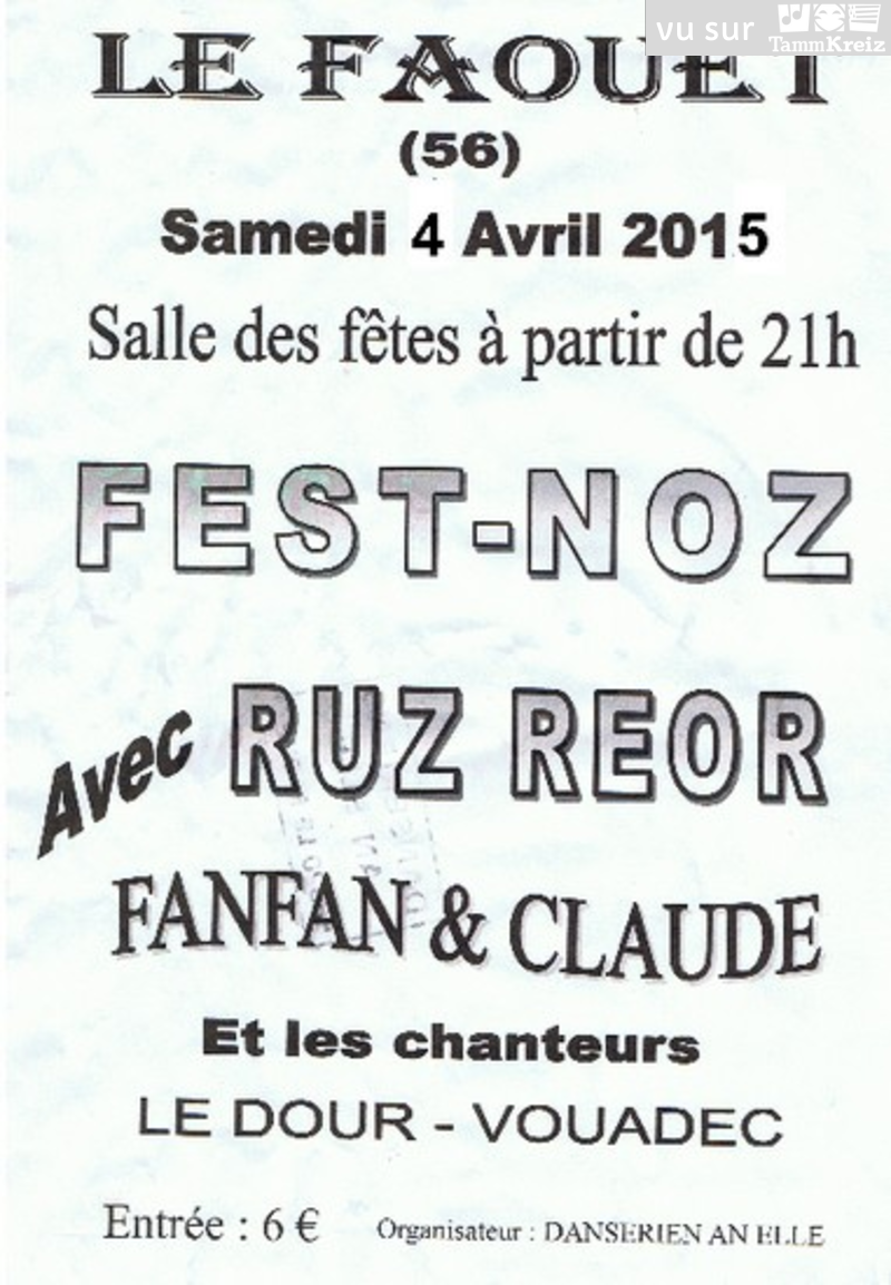 Fest Noz&nbsp;à&nbsp;Le Faouët