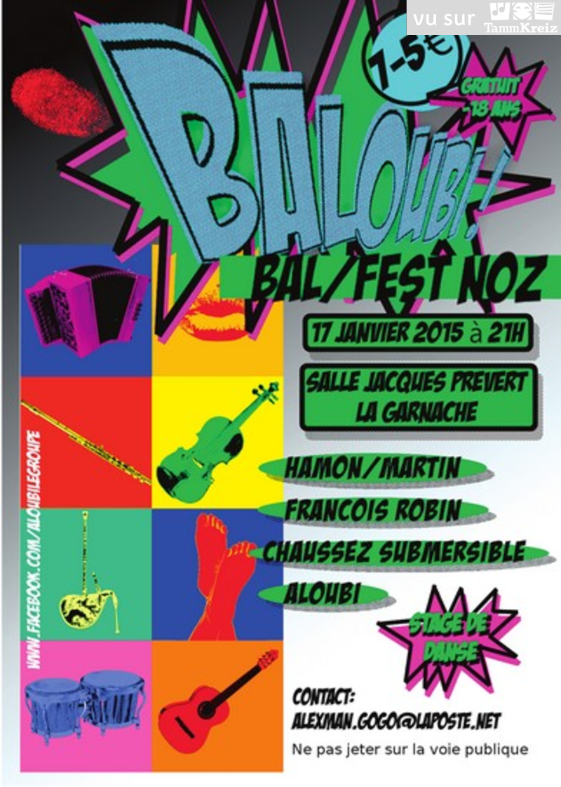 Fest-Noz/Bal folk à La Garnache