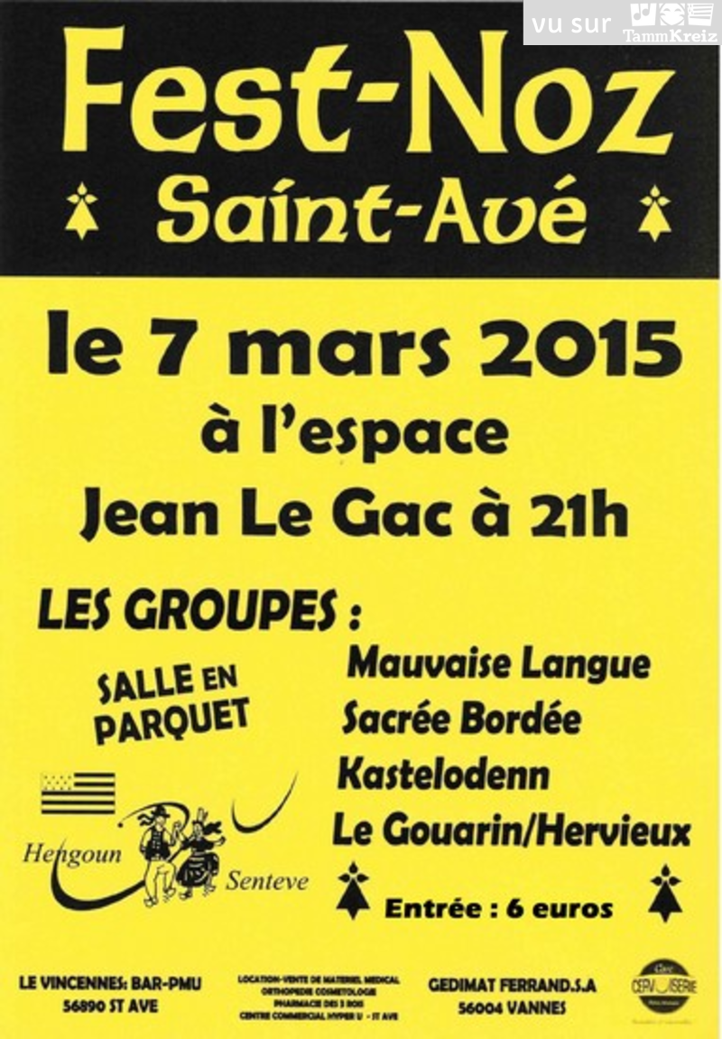 Fest Noz à Saint-Avé