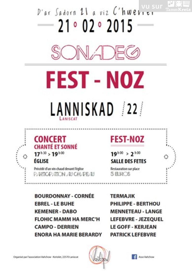 Fest Noz à Laniscat