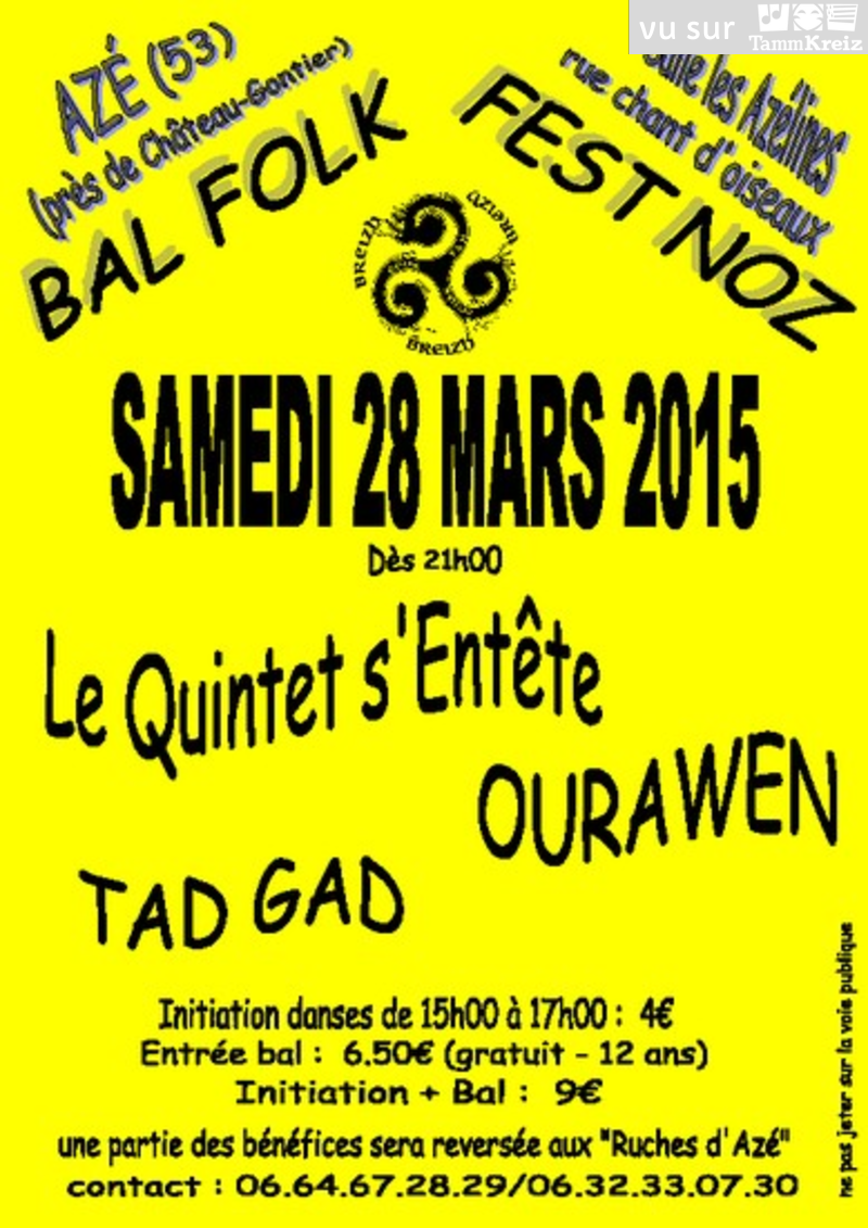 Fest-Noz/Bal folk à Azé