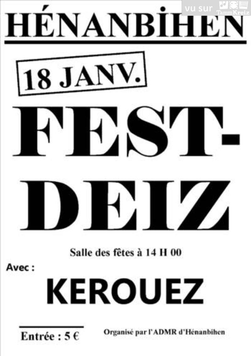 Fest Deiz à Hénanbihen
