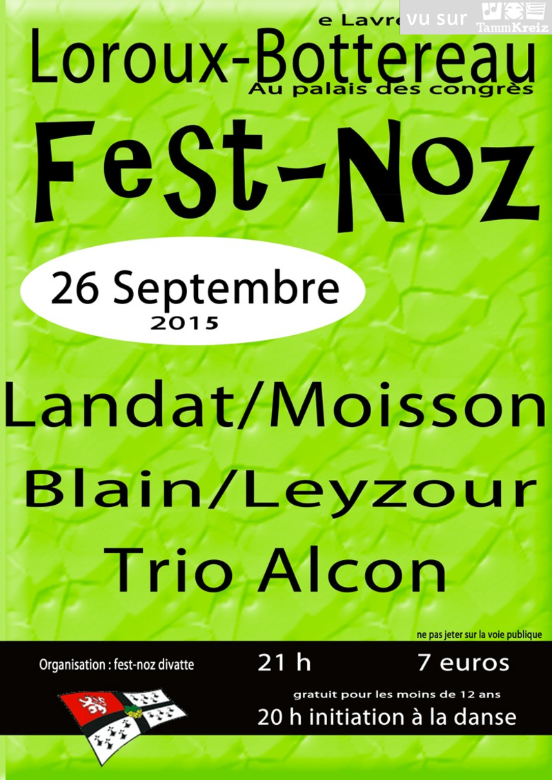 Fest Noz à Le Loroux Bottereau