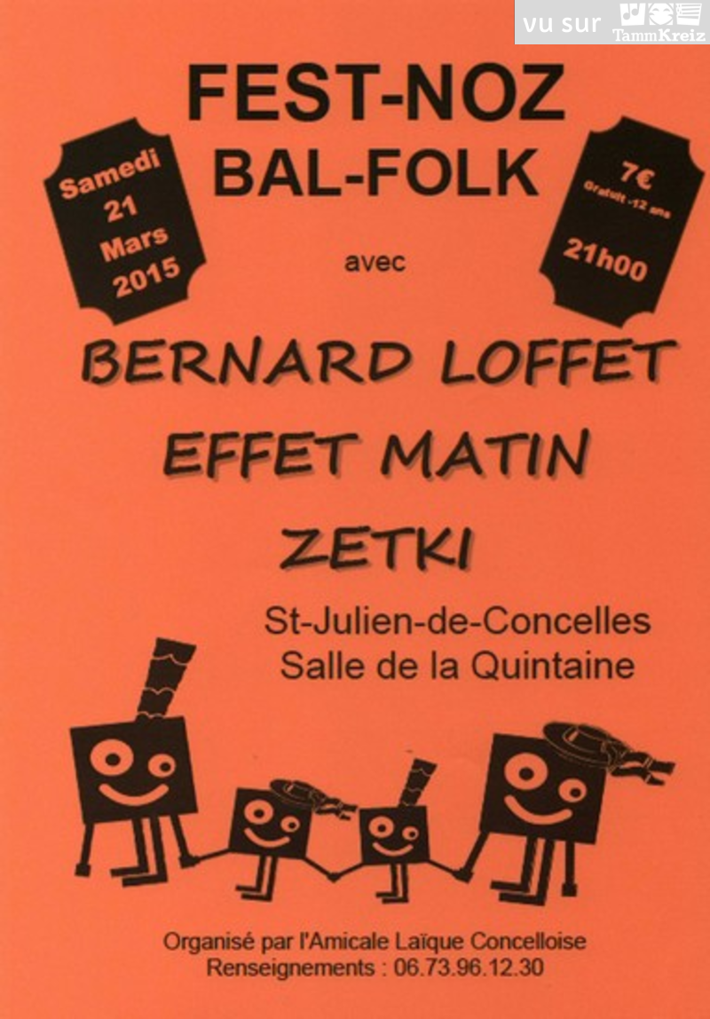 Fest Noz&nbsp;à&nbsp;Saint-Julien-de-Concelles