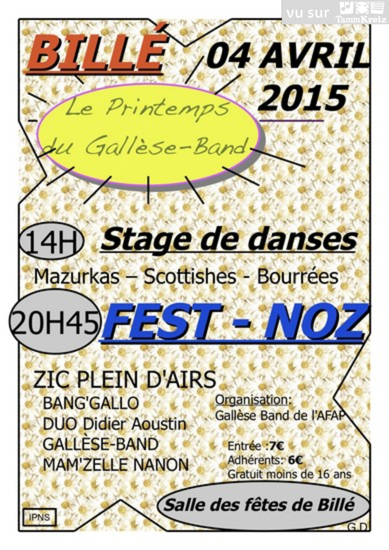 Fest Noz à Billé