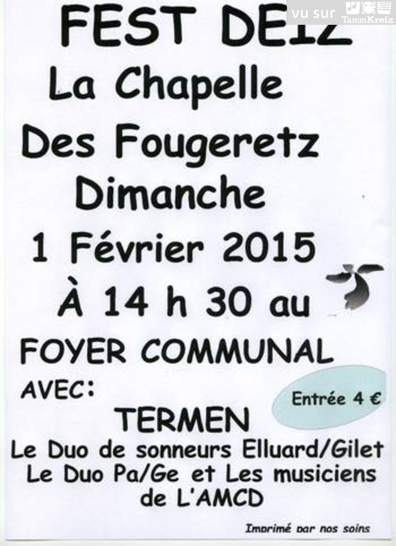 Fest Deiz à La Chapelle des Fougeretz
