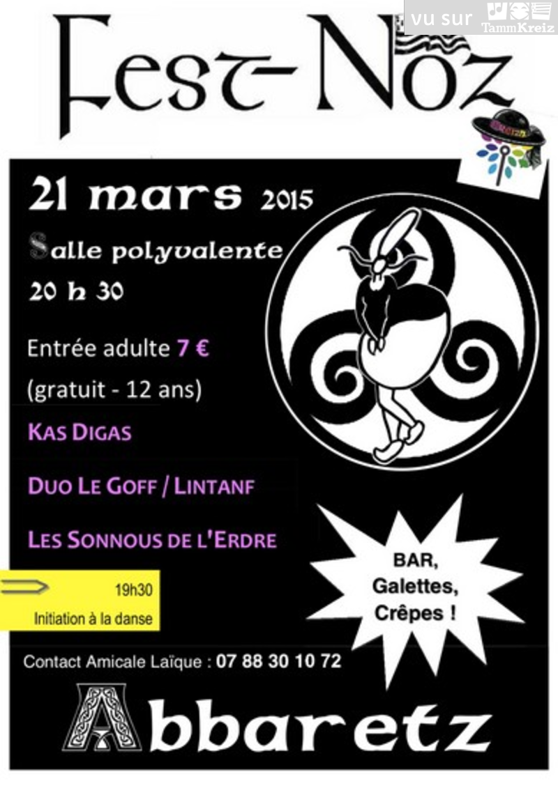 Fest Noz&nbsp;à&nbsp;Abbaretz