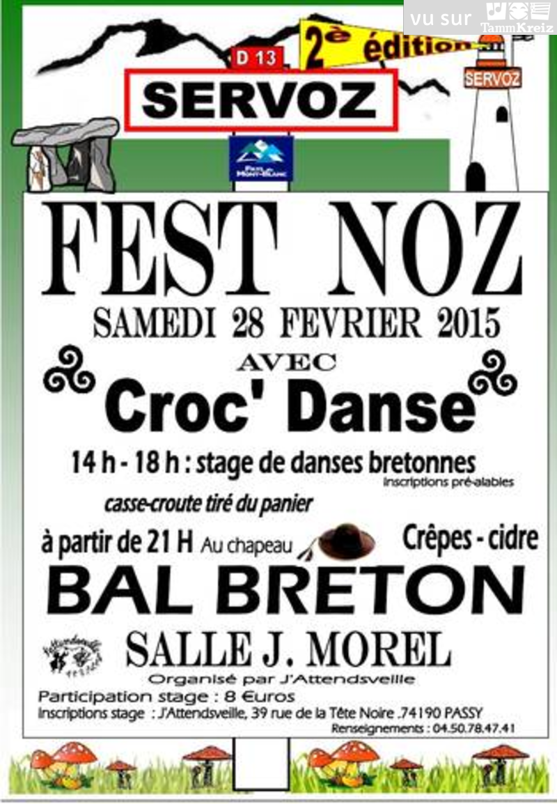 Fest Noz à Servoz