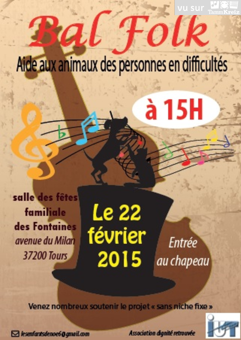Fest-deiz/bal à Tours