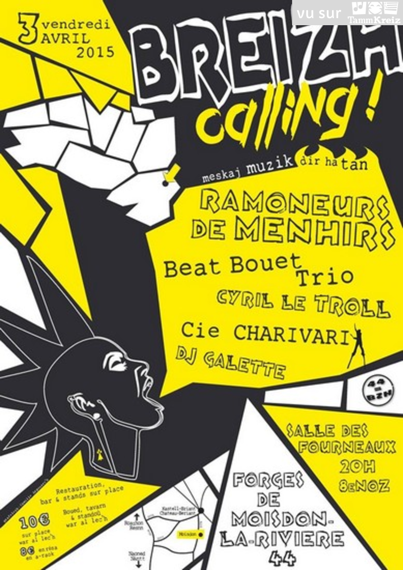 Concert et Fest-Noz à Moisdon-la-Rivière