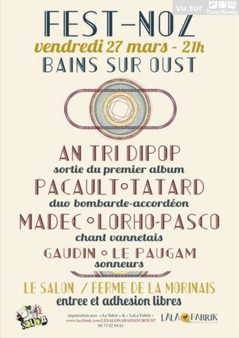 Fest Noz à Bains-sur-Oust