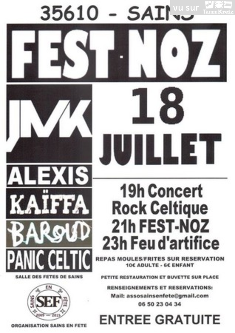 Fest Noz à Sains