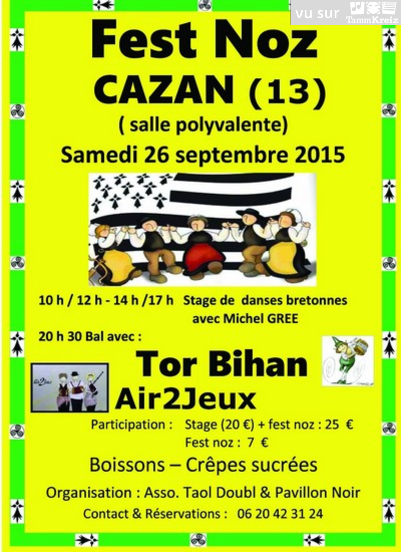 Fest Noz à Vernegues - Cazan