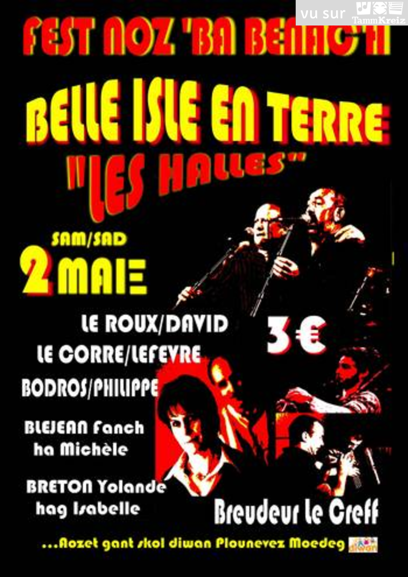 Fest Noz&nbsp;à&nbsp;Belle-Isle-en-Terre
