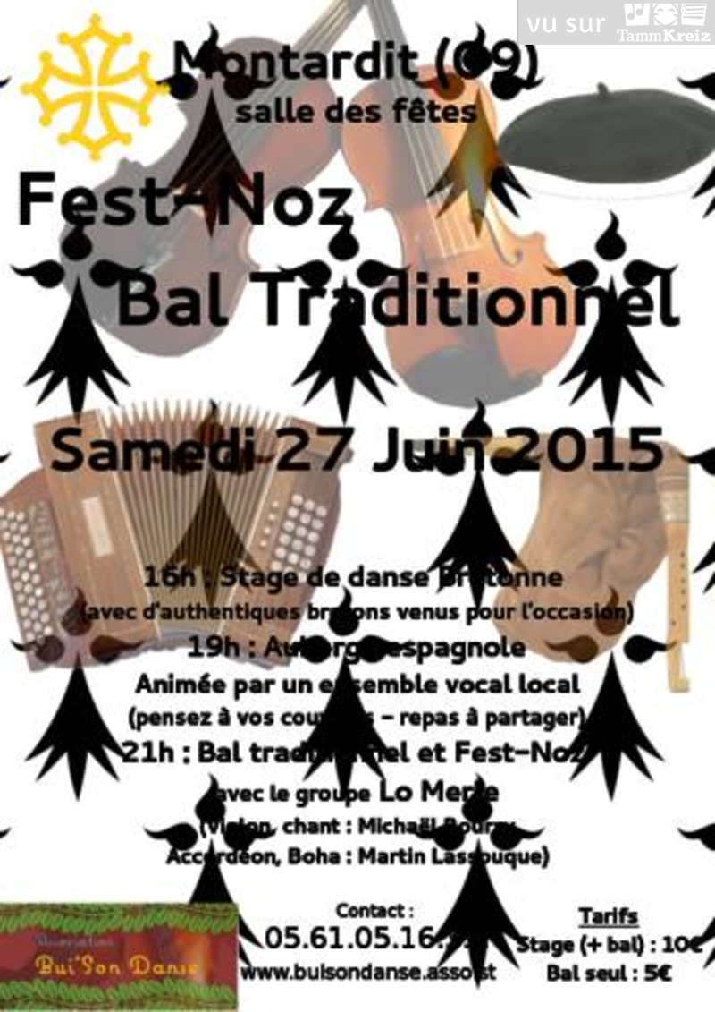 Fest Noz à Montardit