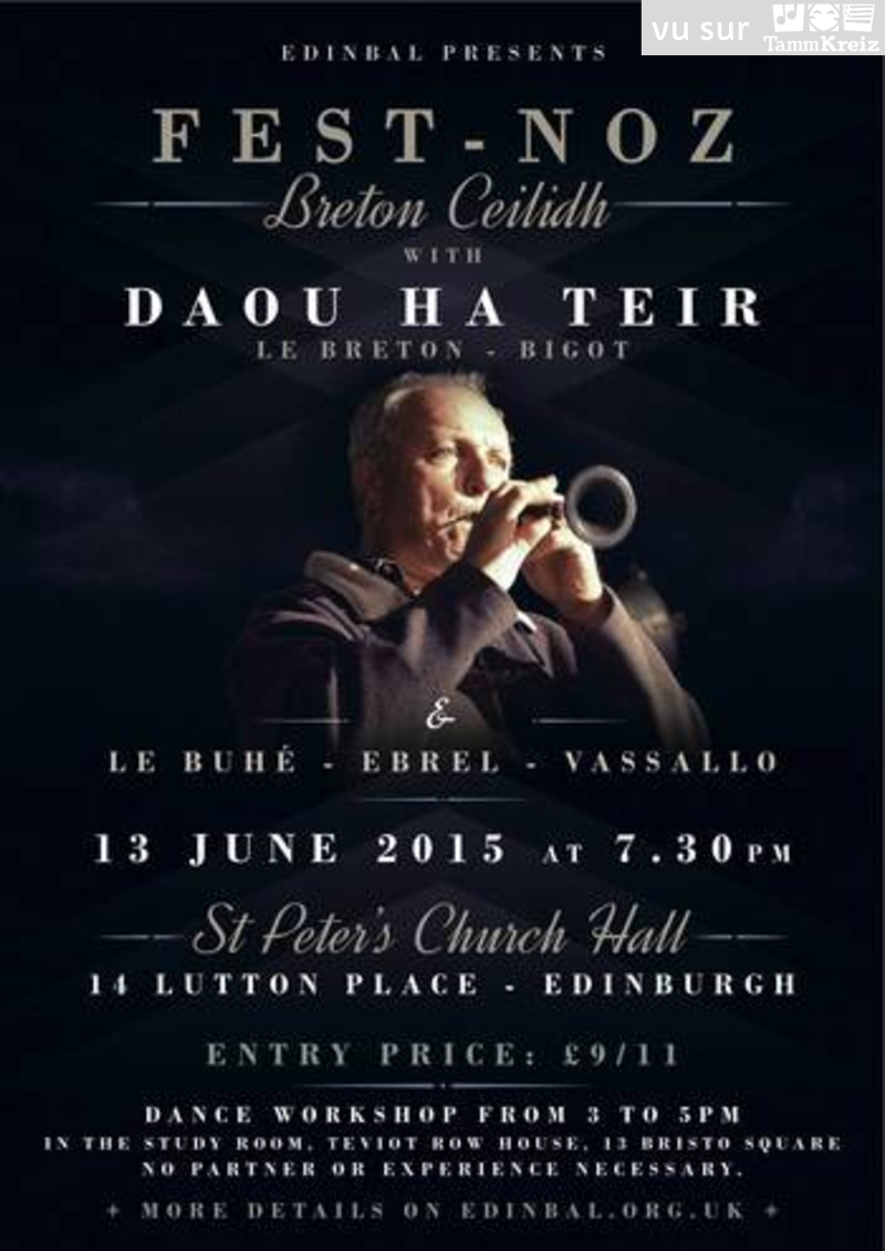 Fest Noz&nbsp;à&nbsp;Édimbourg