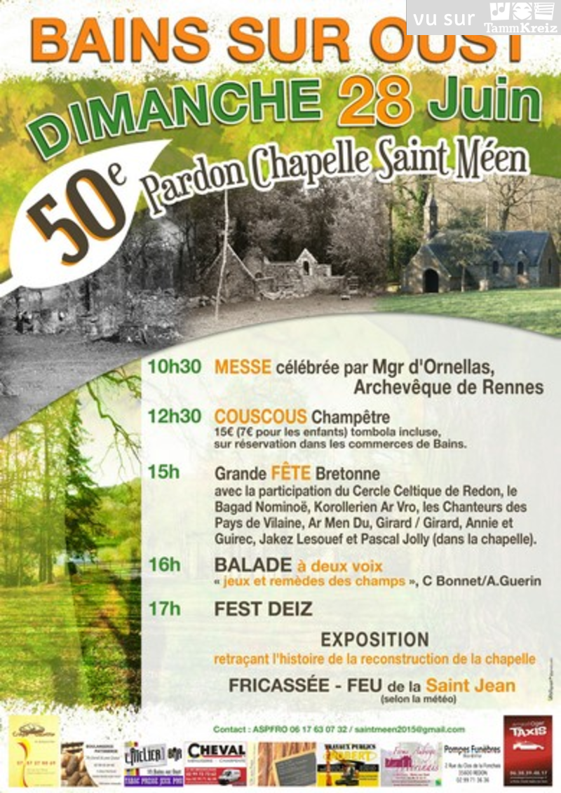 Fest Deiz à Bains-sur-Oust
