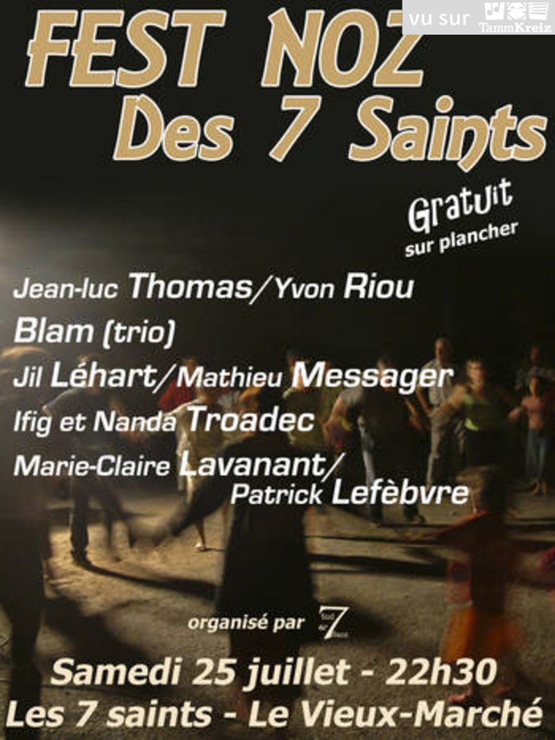 Fest Noz à Le Vieux-Marché