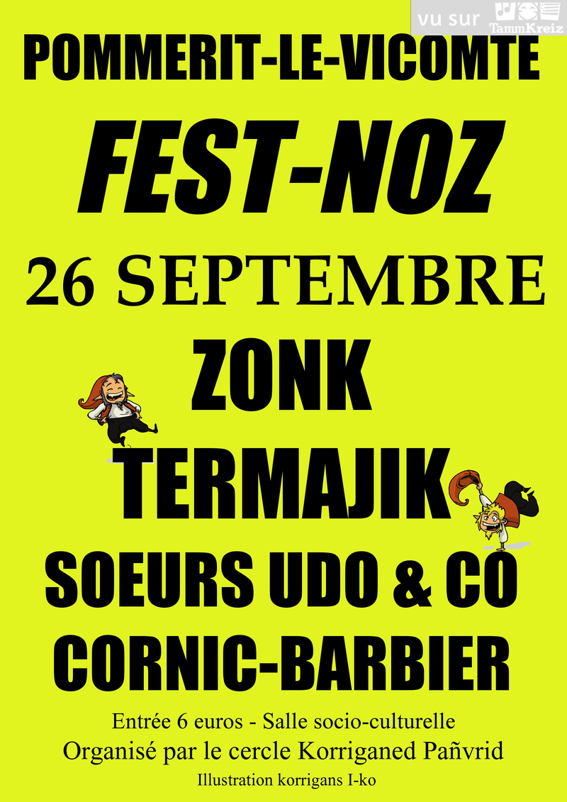Fest Noz à Pommerit-le-Vicomte