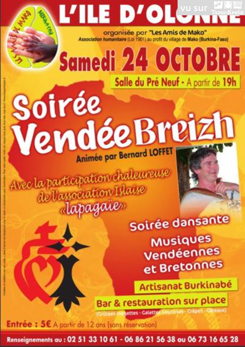 Fest-Noz/Bal folk à L'Île d'Olonne