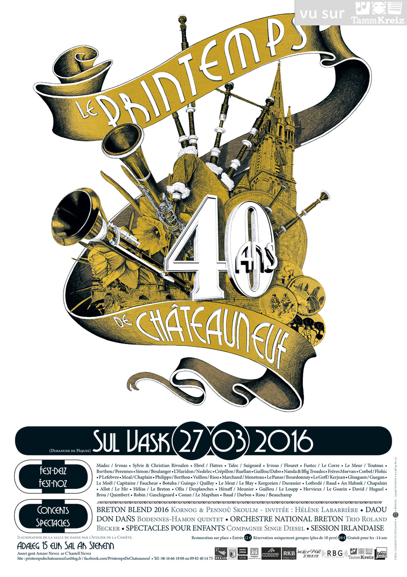 Fest-deiz ha noz à Chateauneuf-du-Faou
