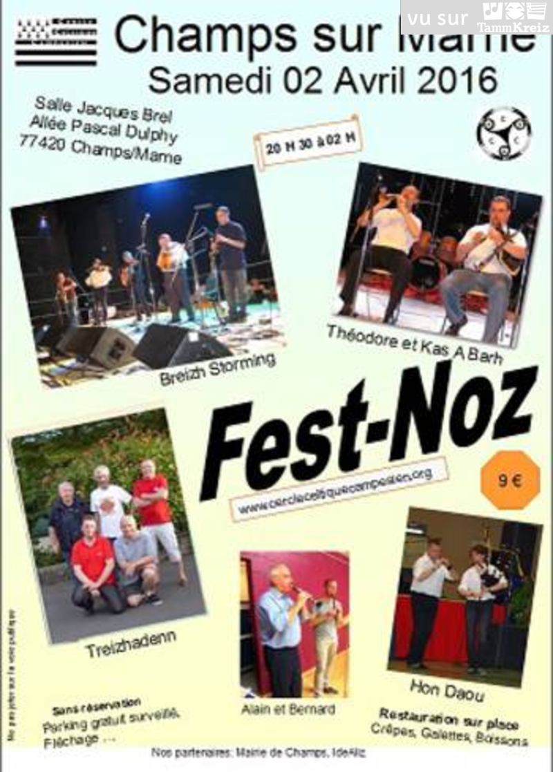 Fest Noz à Champs-sur-Marne