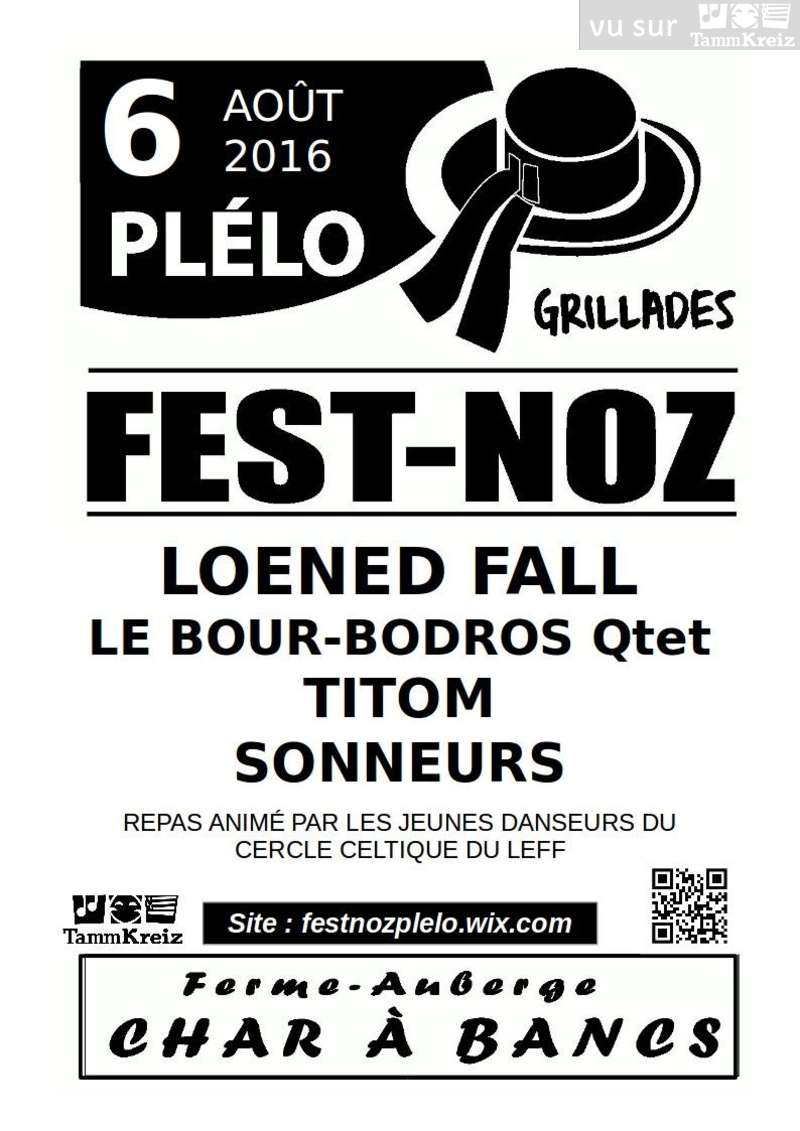 Fest Noz&nbsp;à&nbsp;Plélo