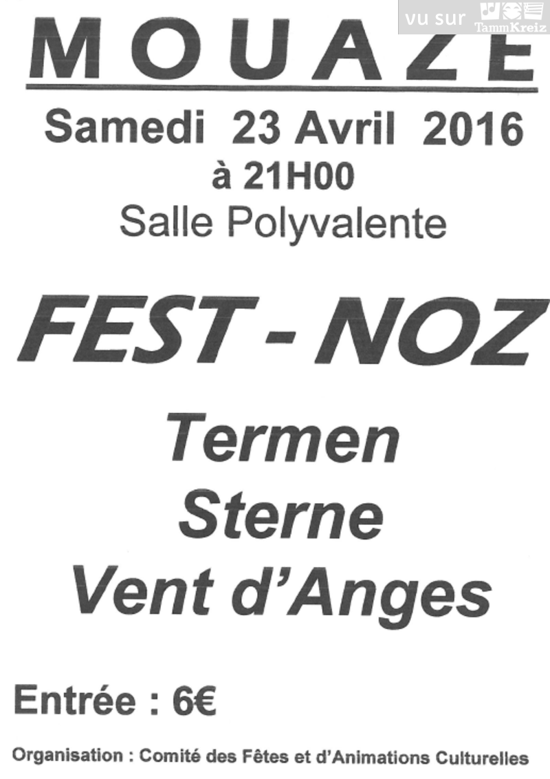 Fest Noz à Mouazé