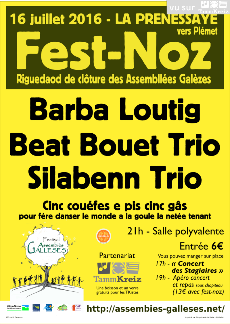 Fest Noz à La Prénessaye