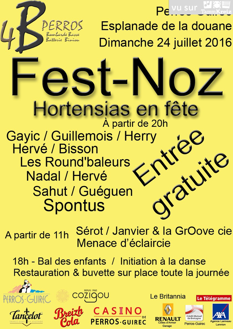Fest Noz à Perros-Guirec