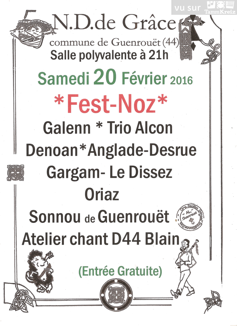 Fest Noz à Guenrouët