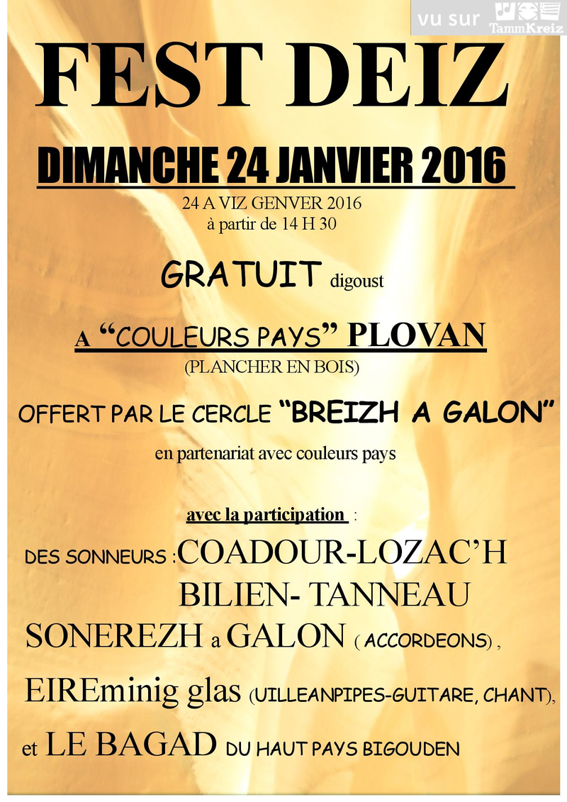 Fest Deiz à Plovan