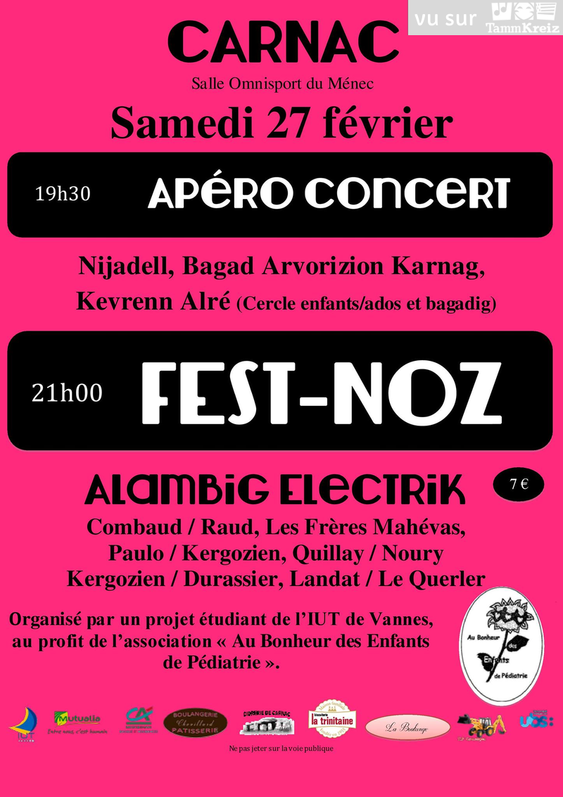 Concert et Fest-Noz à Carnac