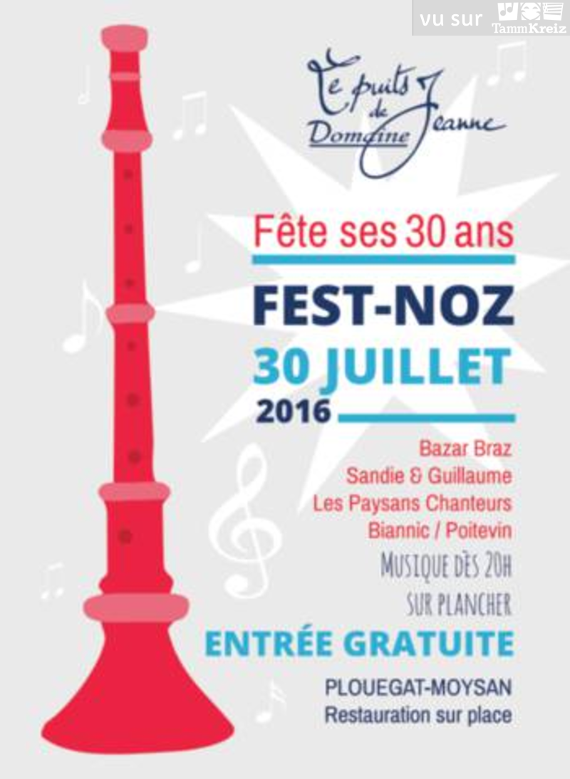 Fest Noz à Plouégat-Moysan