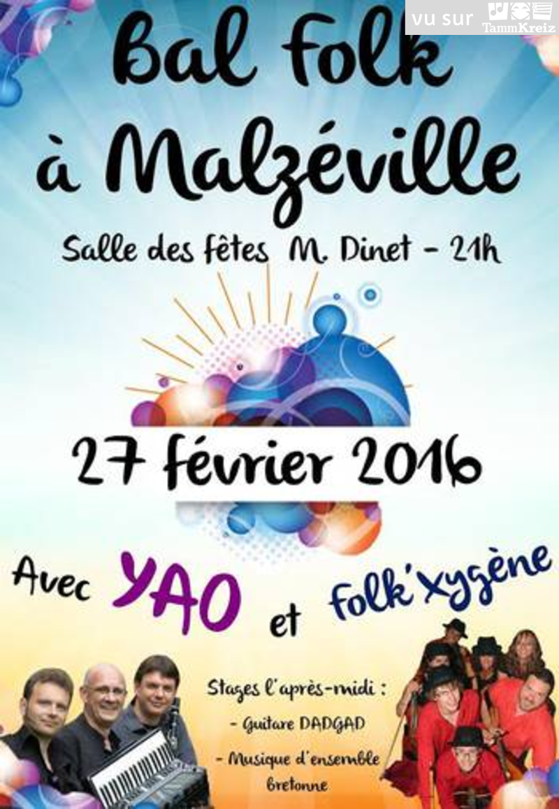 Fest-Noz/Bal folk&nbsp;à&nbsp;Malzéville