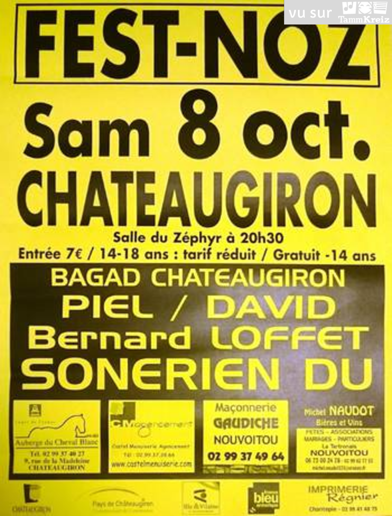 Fest Noz à Chateaugiron
