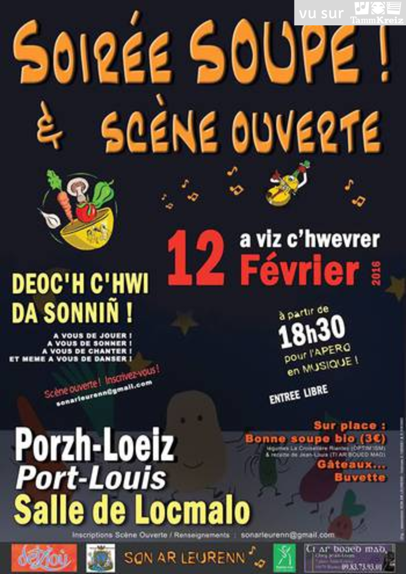 Concert et Fest-Noz à Port-Louis