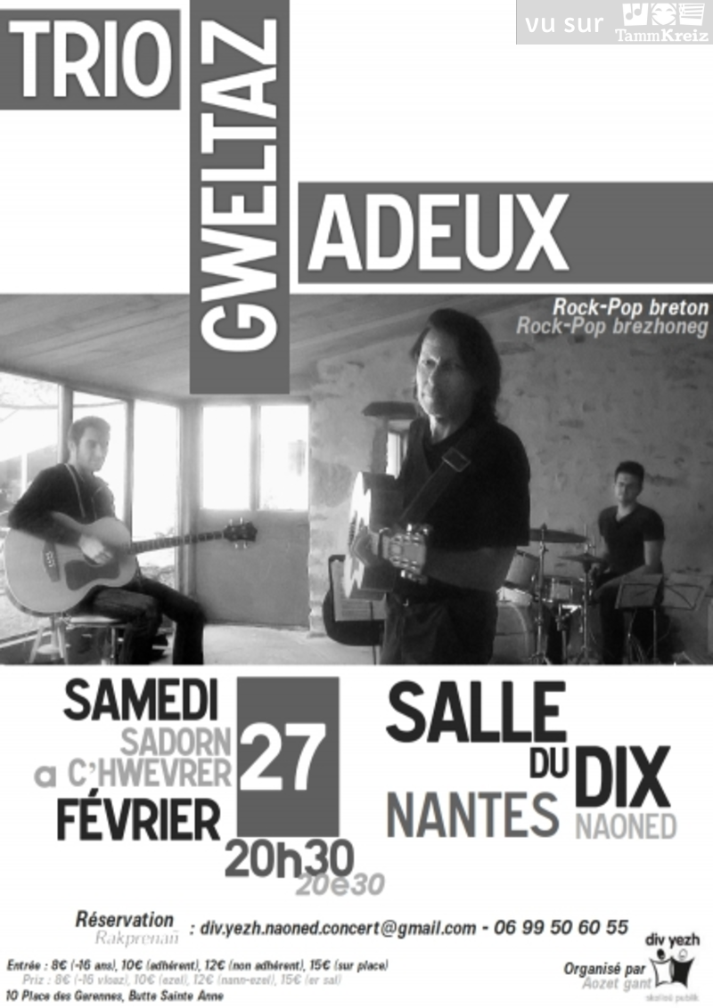 Concert à Nantes
