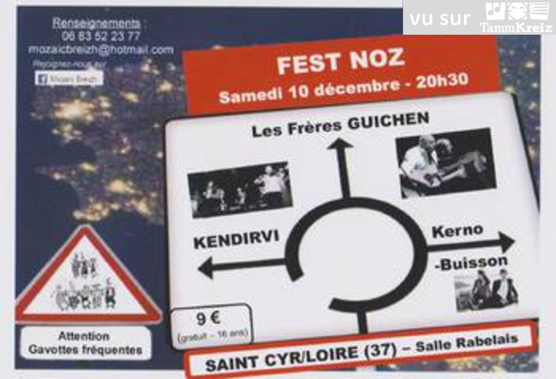 Fest Noz à Saint-Cyr-sur-Loire