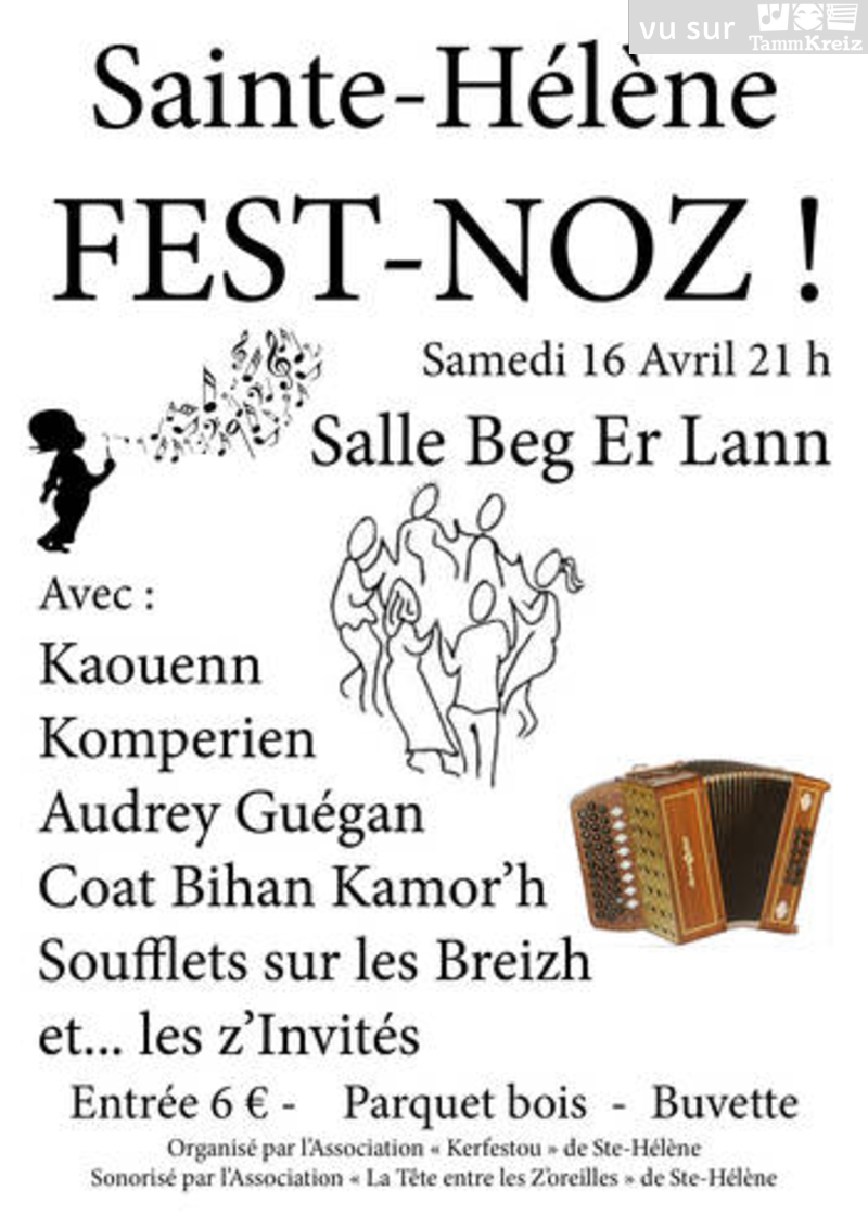 Fest Noz à Sainte-Hélène