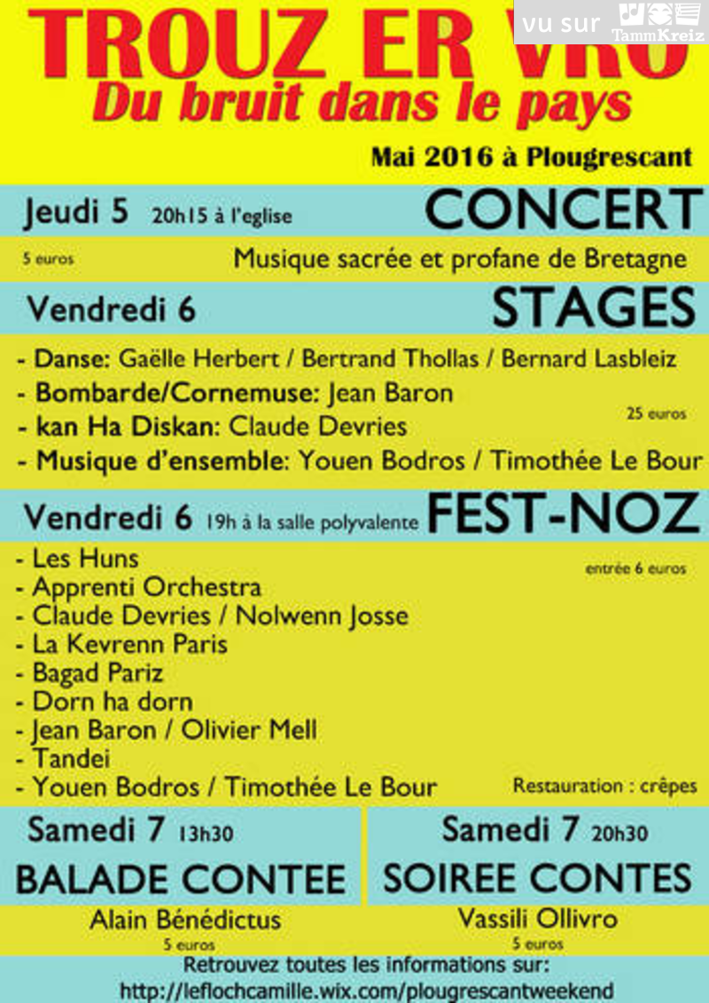 Fest Noz à Plougrescant