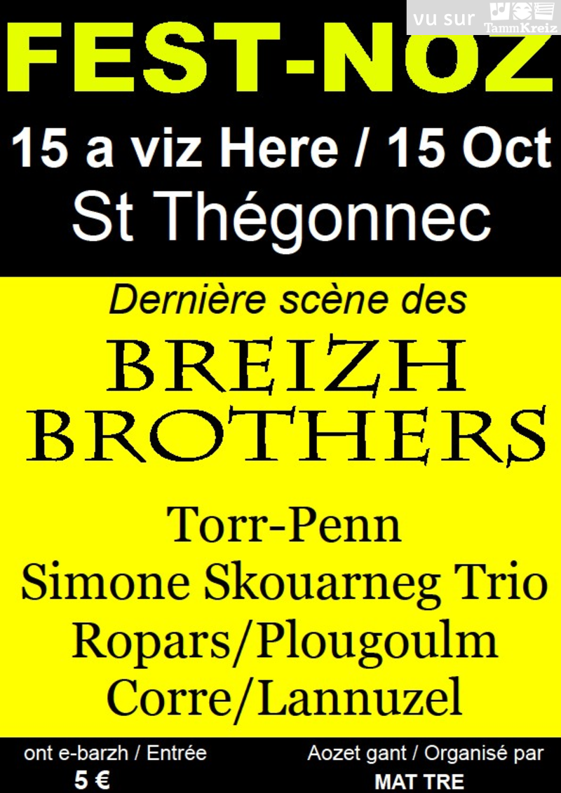 Fest Noz à Saint-Thégonnec