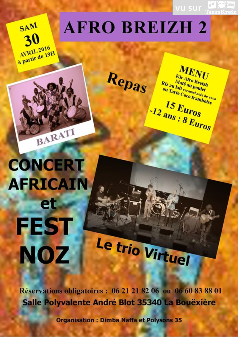 Repas et fest-noz à La Bouëxière