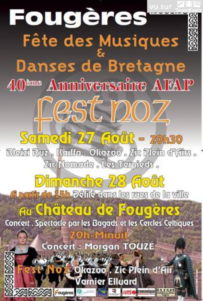 Fest Noz à Fougères