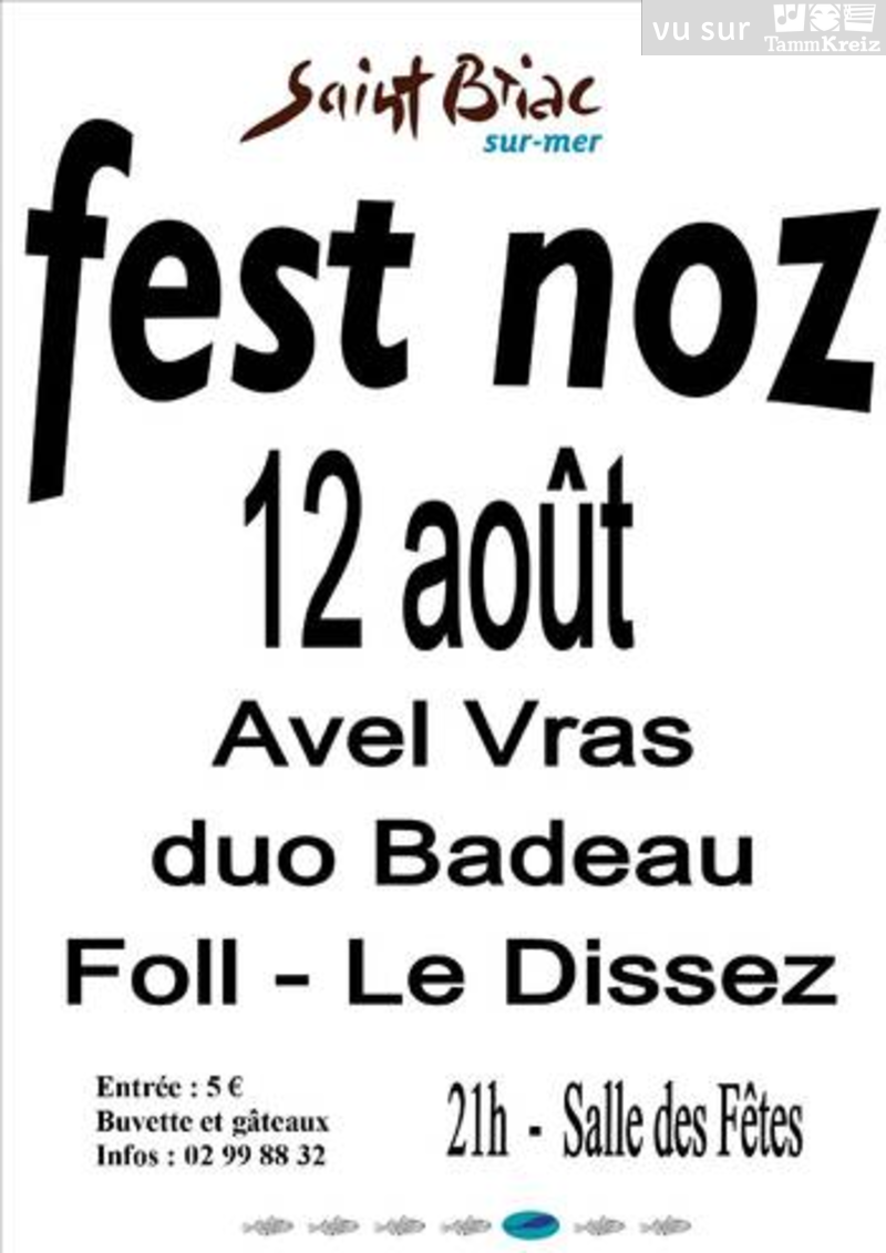 Fest Noz à Saint-Briac-sur-mer