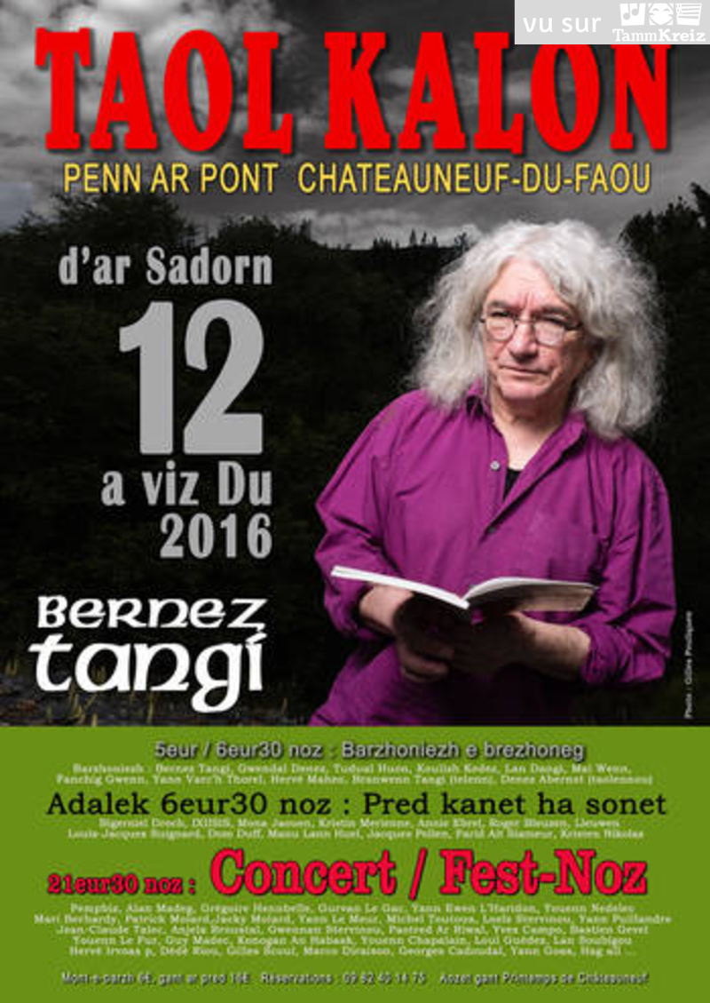 Concert et Fest-Noz à Chateauneuf-du-Faou
