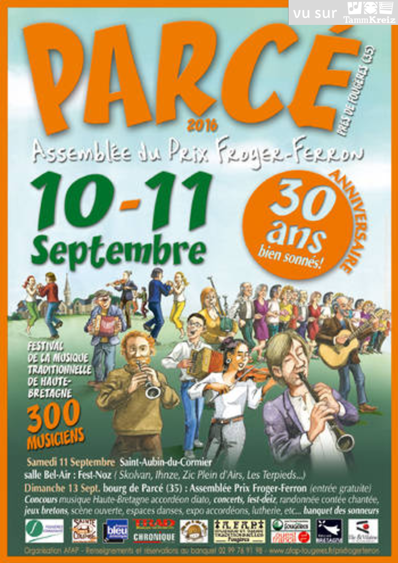 Fest Noz à Saint-Aubin-du-Cormier