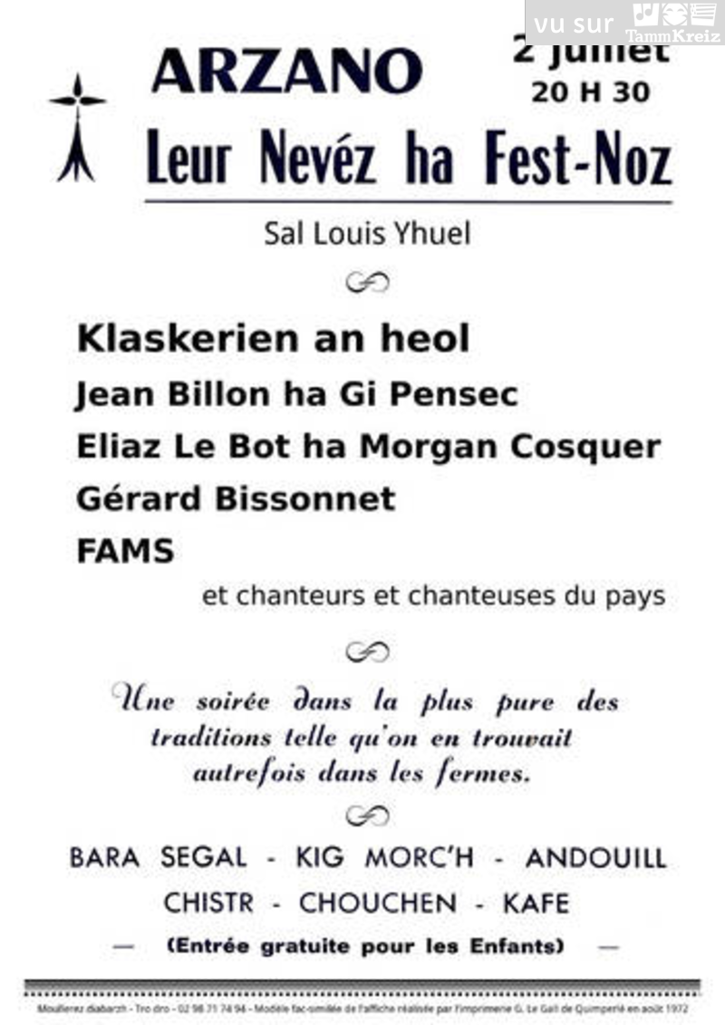Fest Noz à Arzano