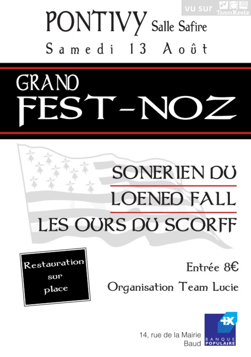 Fest Noz à Pontivy